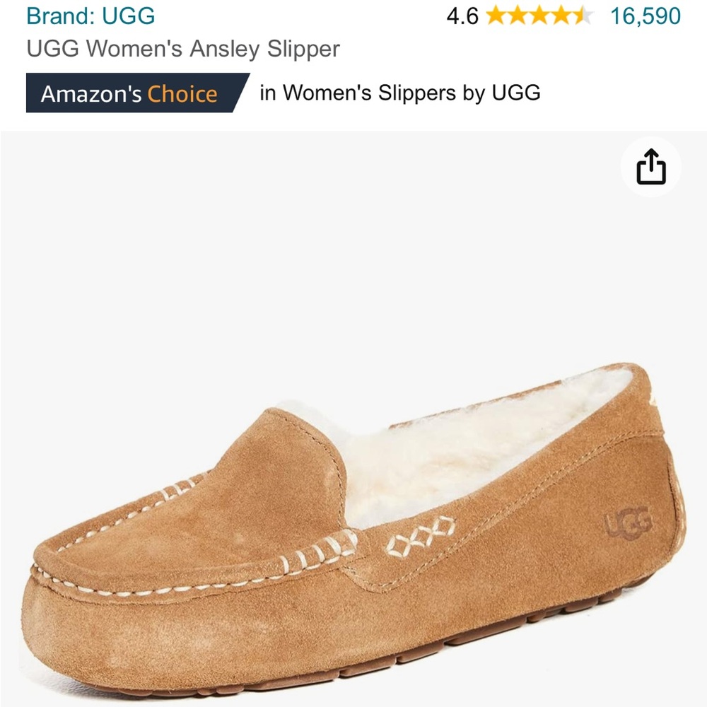 UGG shoe Ansley slipper